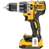 DEWALT DCK266P2T-QW - Kit Taladro Percutor DCD796 XR 18V, Atornillador de Impacto DCF887, 2 Baterías 5Ah + Cargador DCB115, Maletín Tstak