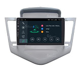 Radio de Coche para Chevrolet Cruze 2009-11 Plata Android GPS Bluetooth WiFi USB Dab+ Touchscreen 9" 4core Carplay AndroidAuto