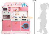 11465 Cocina infantil, Sueño de niña, small foot, de madera, cocina multifuncional, juego de rol , color/modelo surtido