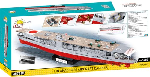 COBI Juguete de construcción Akagi Aircraft Carrier