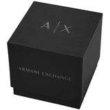 Armani Exchange Orologio da uomo, Movimento al quarzo multifunzione e cassa da 46 mm con cinturino in Acciaio inossidabile