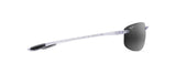 Maui Jim Hookipa Gafas, Shiny Crystal, 64-14-140 Unisex Adulto