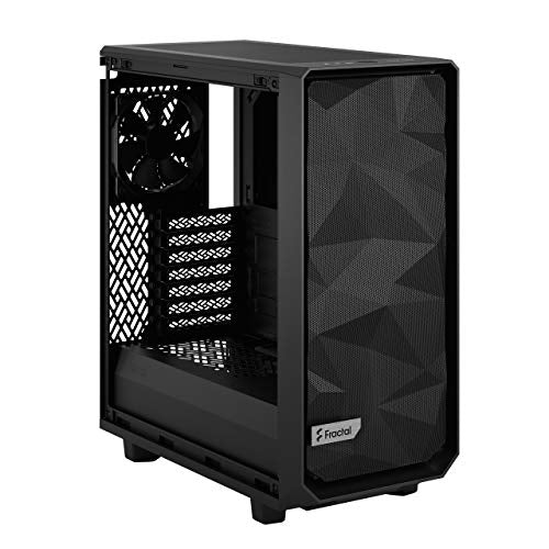 Fractal Caja Design MESHIFY 2 Compact Cristal Templado Negro Dark Tint (FD-C-MES2C-02)