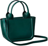 Calvin Klein Bolso Tote Mujer Bold Small With Strap con logotipo, Verde (Maya Blue), Talla Única