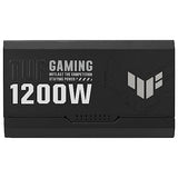 ASUS TUF Gaming 1200W Gold - Fuente de Alimentación (Compatible con ATX 3.1, Certificado 80+ Gold, Componentes de Grado Militar, Doble Rodamiento, Ventilador Axial-Tech, Revestimiento de PCB)