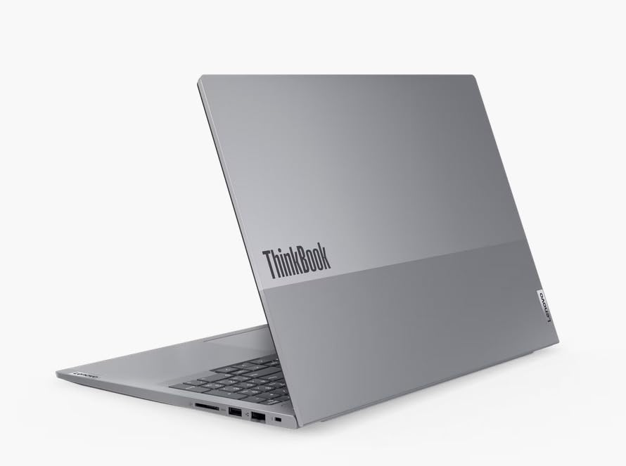 Lenovo ThinkBook 16 G6 IRL - Ordenador Portátil 16" WUXGA, (Intel Core i7-13700H, 16GB RAM, 512SSD, Integrated Intel Graphics, W11Pro), Arctic Grey -Teclado QWERTY Español