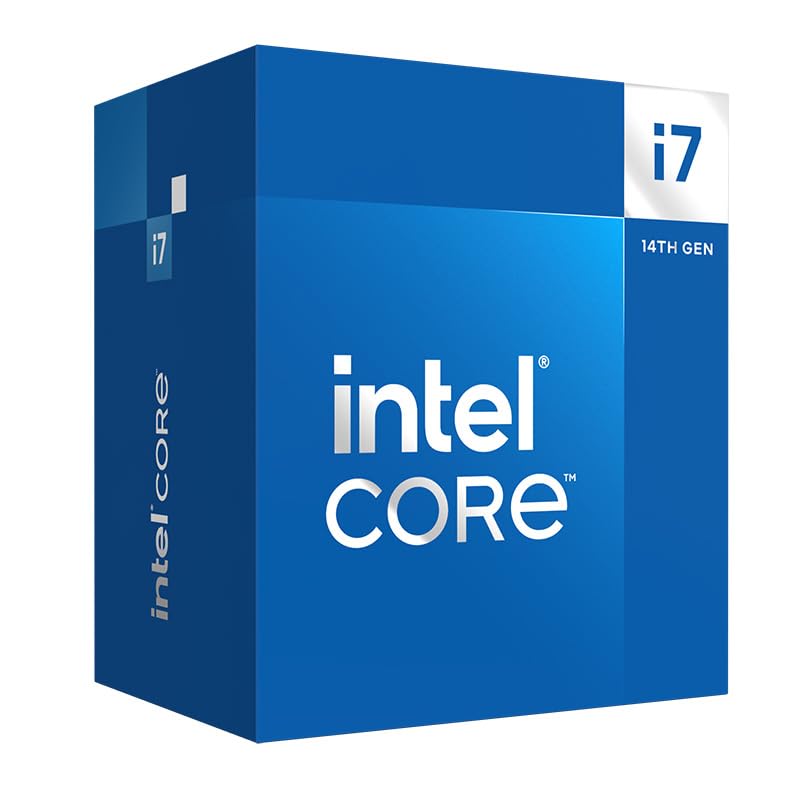 Intel® Core™ i7-14700, procesador para Equipos de sobremesa, 20 núcleos (8 P-Cores + 12 E-Cores) hasta 5,4 GHz