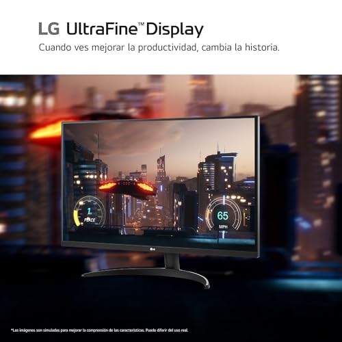 LG 32UR500K-B - Monitor 4K 32", Panel VA, (3840 x 2160), 60Hz, 4ms (GtG), DCI-P3 90%, Ajuste en Inclinación (Eje Horizontal), Negro