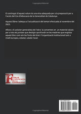 Sistema de fonts del dret i organització institucional: Temari (Bloc I) de l'oposició per a l'accés al Cos d'Advocacia de la Generalitat de Catalunya ... d'Advocacia de la Generalitat de Catalunya)