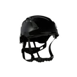 3M SecureFit Casco de protección, X5012VE-CE, negro, con ventilación, 1000 Vac, CE