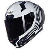 Nolan X-804 Casco, Unisex, Blanco/Negro, Medium