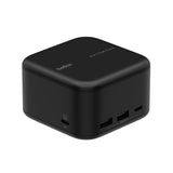 Belkin Base de Acoplamiento USB-C GAN 6 en 1 de 130 W Connect, estación multipuerto con 96 W (PD), USB-C, USB-A, Gigabit Ethernet y HDMI 4K para videoconsolas, MacBook Pro, portátiles PC y Chromebook