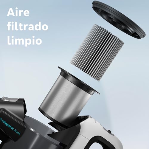 Bosch, aspirador sin cable 2en1, Unlimited 7 ProHygienic Aqua, cepillo 2en1 DynamicAqua, cepillo convencional, blanco, BCS71HYG2