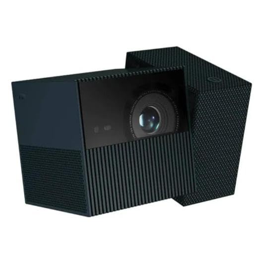TCL PlayCube Proyector Portátil | 1080P Full HD | 750 Lúmenes ISO | Google TV | Netflix Oficial | Batería 3h | Pantalla 150" | DLP | Enfoque Automático | Keystone | 4K Compatible