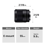 FE 35 mm F1.8 Lente de Apertura Grande (SEL35F18F)