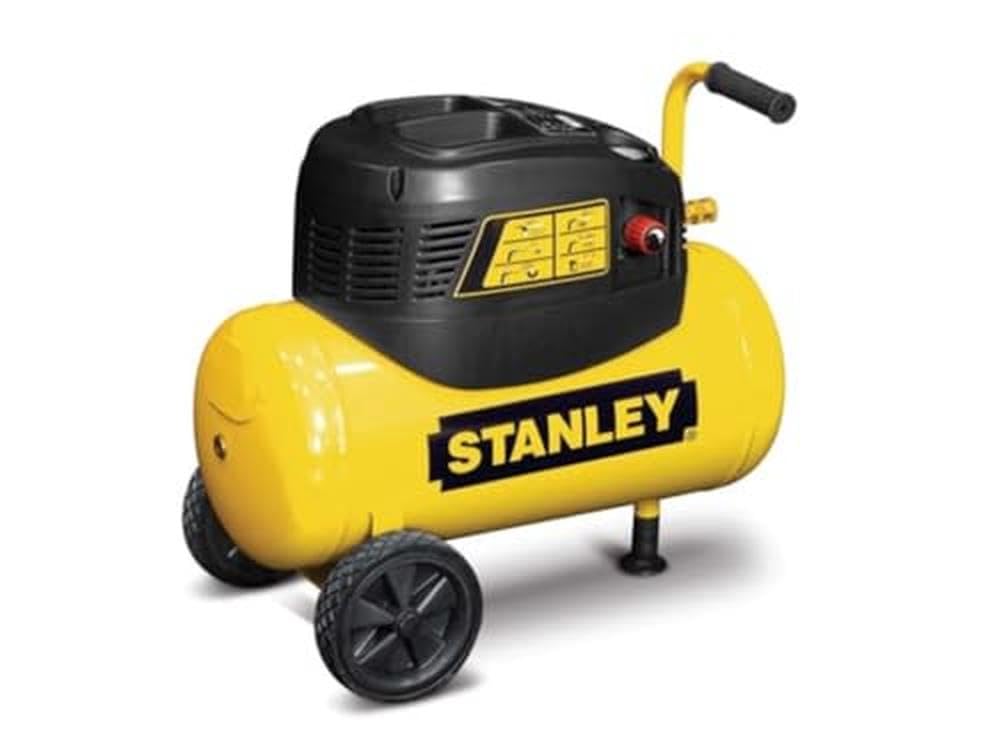 STANLEY Compresor D 200/10/24, máx. 10 bar, depósito de 24 l, 1,5 CV, 180 l/min