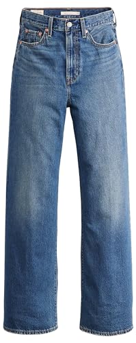 Levi's Pierna Ancha Ribcage H223 Jeans, Polar Perimiter, 27W x 32L para Mujer
