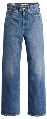Levi's Pierna Ancha Ribcage H223 Jeans, Polar Perimiter, 27W x 32L para Mujer