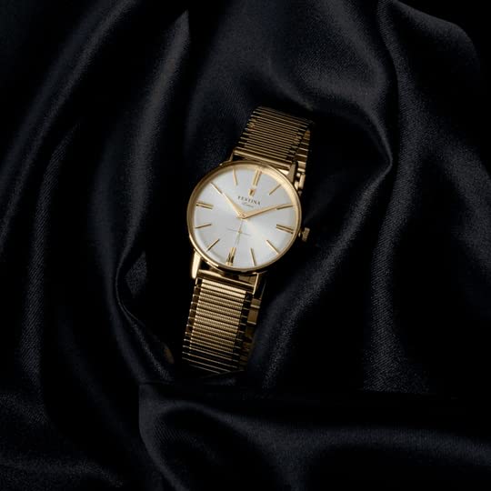 Festina Reloj Hombre F20251/1 Special Prices Caja de Acero Inoxidable 316l Dorado Correa de Acero Inoxidable 316l Plateado