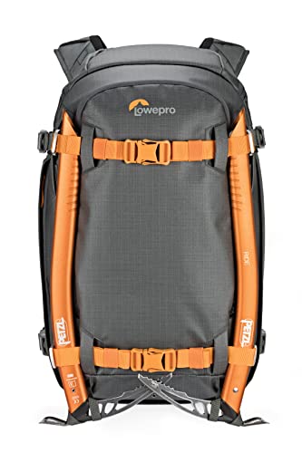Lowepro Whistler 350 AW II, Mochila Fotográfica, Todo el Año, Tejido Reciclado, Todo los Clima, Uso Profesional, Capacidad para Portátil 13'', Almohadillas Insertables, Cámara Pro Mirrorless/DSLR