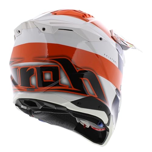 AIROH Aviator 3 Monarch Orange Gloss XL