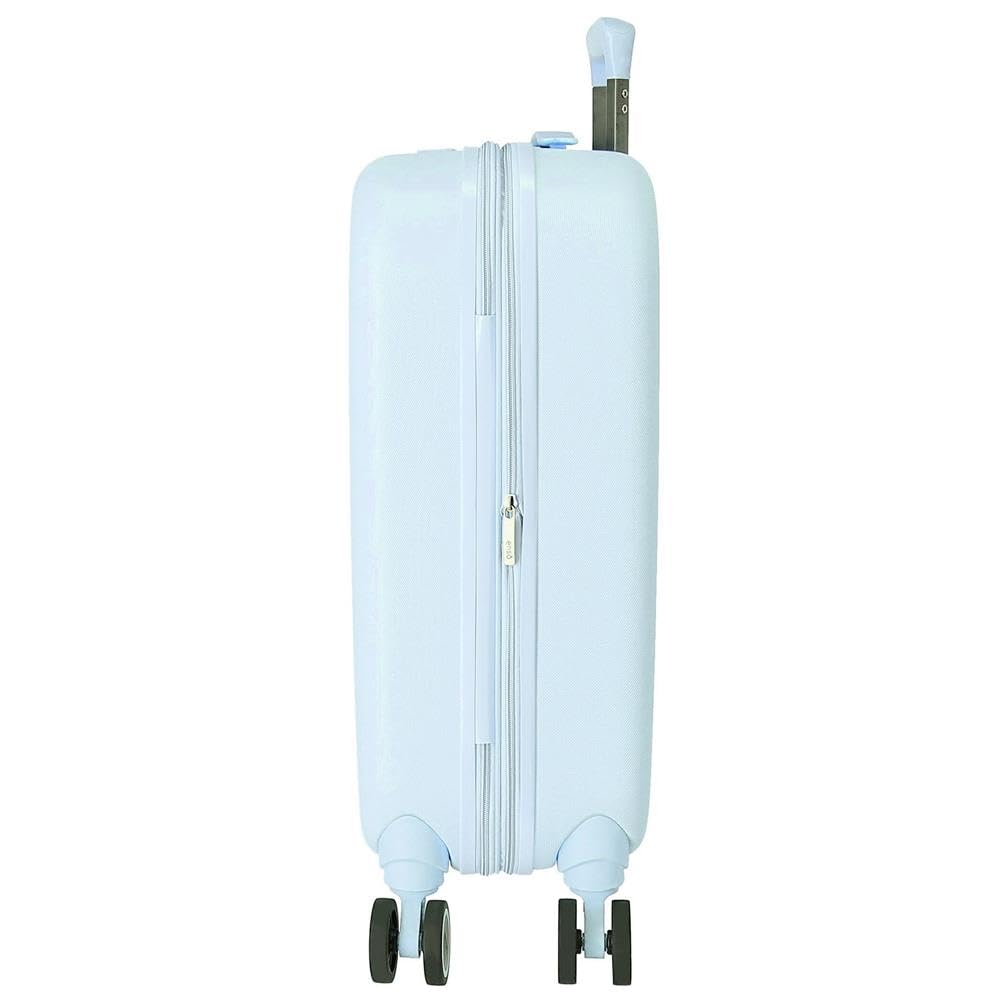 Joumma Disney Stitch You Are Magical Maleta de Cabina Azul 40x55x20 cms Rígida ABS Cierre TSA 37L 2,74 kgs 4 Ruedas Dobles Equipaje Mano