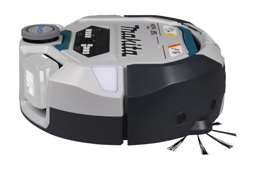 Makita DRC300Z - Limpiador robótico sin escobillas LXT de Iones de Litio de 18 V - Baterías y Cargador no incluidos