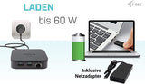 Hub USB i-Tec C31TRI4KDPDPRO100 Negro