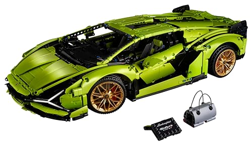 LEGO Technic Lamborghini Sián FKP 37, Maqueta de Coche para Construir, Modelo Coleccionista, Idea de Regalo para Hombres y Mujeres 42115