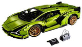LEGO Technic Lamborghini Sián FKP 37, Maqueta de Coche para Construir, Modelo Coleccionista, Idea de Regalo para Hombres y Mujeres 42115