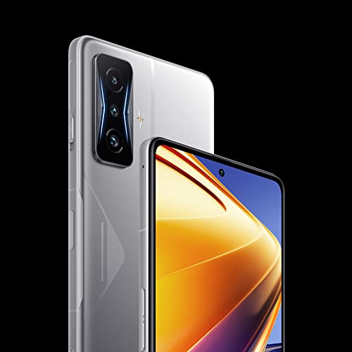 Xiaomi 21121210G Poco F4 GT 5G Smartphone Pantalla de 6.67” 120Hz E4 AMOLED, Snapdragon 8 Gen 1, Triple Cámara de 64MP, 4700mAh, 120W HyperCharge, Color Knight Silver, 12 + 256 GB