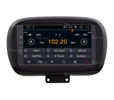 Radio de Coche para Fiat 500X Android GPS Bluetooth WiFi USB Dab+ Touchscreen 9" 4core Carplay AndroidAuto