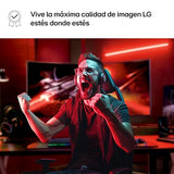 LG 34GS95QE-B - Monitor Gaming Ultragear Curvo, 34", OLED WQHD (3440 x 1440), Curvatura 800R, 240 Hz, 0.03 ms, AMD FreeSync Premium Pro, Acabado Anti-Glare, Negro