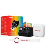 Polaroid Go Generation 2 - Mini cámara instantánea Negra + Paquete de película (16 Fotos Incluidas) y Accesorios Go (álbum de Fotos + Correa de muñeca) - 6541