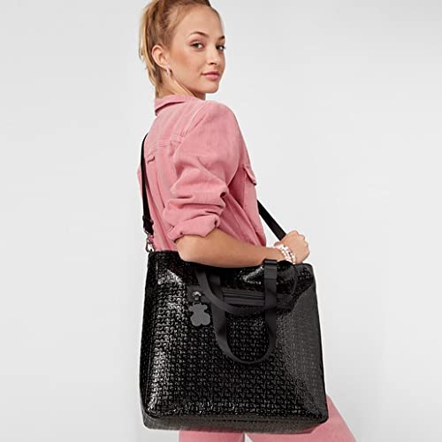 Tous Tiona Lindsay, Bolso Totes para Mujer, (Negro 195890165), 34x34x8 cm (W x H x L)