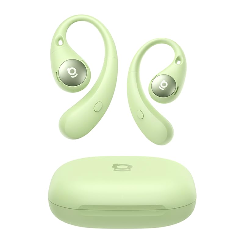 Baseus Eli Sport2 - Auriculares Abiertos para Deportes con Curva de Confort en S, Tiempo de reproducción 45H, SuperBass 2.0, IPX7, Bluetooth 6.0, 4 micrófonos, Llamadas claras con Inteligencia