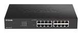 D-Link DGS-1100-16V2/E, Switch Smart 16 Puertos Gigabit, RJ-45, Gestión Web, Layer 2, VLAN, sobremesa, IGMP Snooping, VoIP VLAN, QoS, Seguridad Red - Cable de alimentación de la UE
