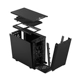 Fractal Design Define 7 Nano Black Brushed Aluminum/Steel Mini ITX Silent Solid Nano Tower Computer Case