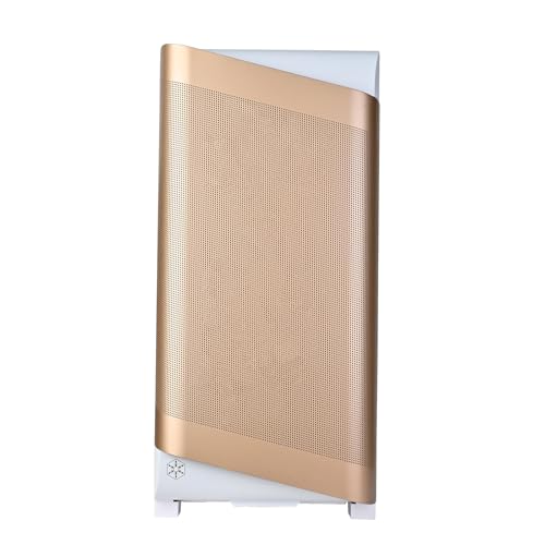 SilverStone Technology Seta A2 chasis Torre Mediano excepcionalmente versátil, Oro Rosa, Blanco, SST-SEA2Y-GWG
