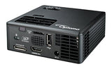 OPTOMA TECHNOLOGY ML750E - Proyector LED - 700 lúmenes, 20000 Horas Vida LED, HDMI + MHL v1.0, Universal I/O, VGA/Audio out 3.5 mm, microSD-Slot, USB-A Reader/Wireless