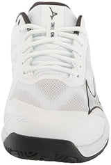 Mizuno Wave Exceed Light para Hombre, Blanco/Negro, 11.5, Blanco/Negro, 45 EU