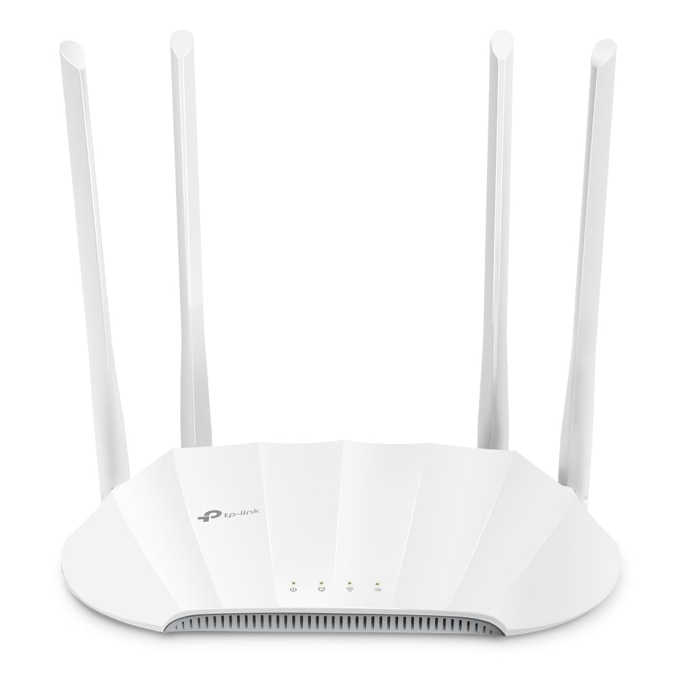 TP-Link TL-WA1801 Puntos de Acceso WiFi 6 AX1800Mbps, Puerto Gigabit, Soporta PoE Pasivo, Repelente WiFi 6, Ap, WPA3, Bi-Banda, Conectar y Usar, Cobertura Mejorada, Captive Portal