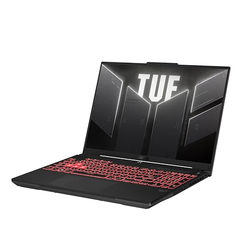 ASUS TUF Gaming A16-TUF607PV-QT023W 16 Pulgadas QHD+ 165Hz AMD Ryzen 9 7845HX Procesador, DDR5 16GB RAM, 1TB PCIe 4.0 NVMe SSD, NVIDIA GeForce RTX 4060 GPU 140w - Teclado AZERTY