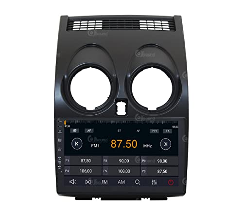 Radio de Coche para Nissan Qashqai 2008-13 con GPS y cámara única de Serie Android GPS Bluetooth WiFi USB Dab+ Touchscreen 9" 8core Carplay AndroidAuto