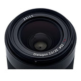 ZEISS Loxia 2.4/25 para cámaras Sony con sistema full frame sin espejo de Sony (con montura E)