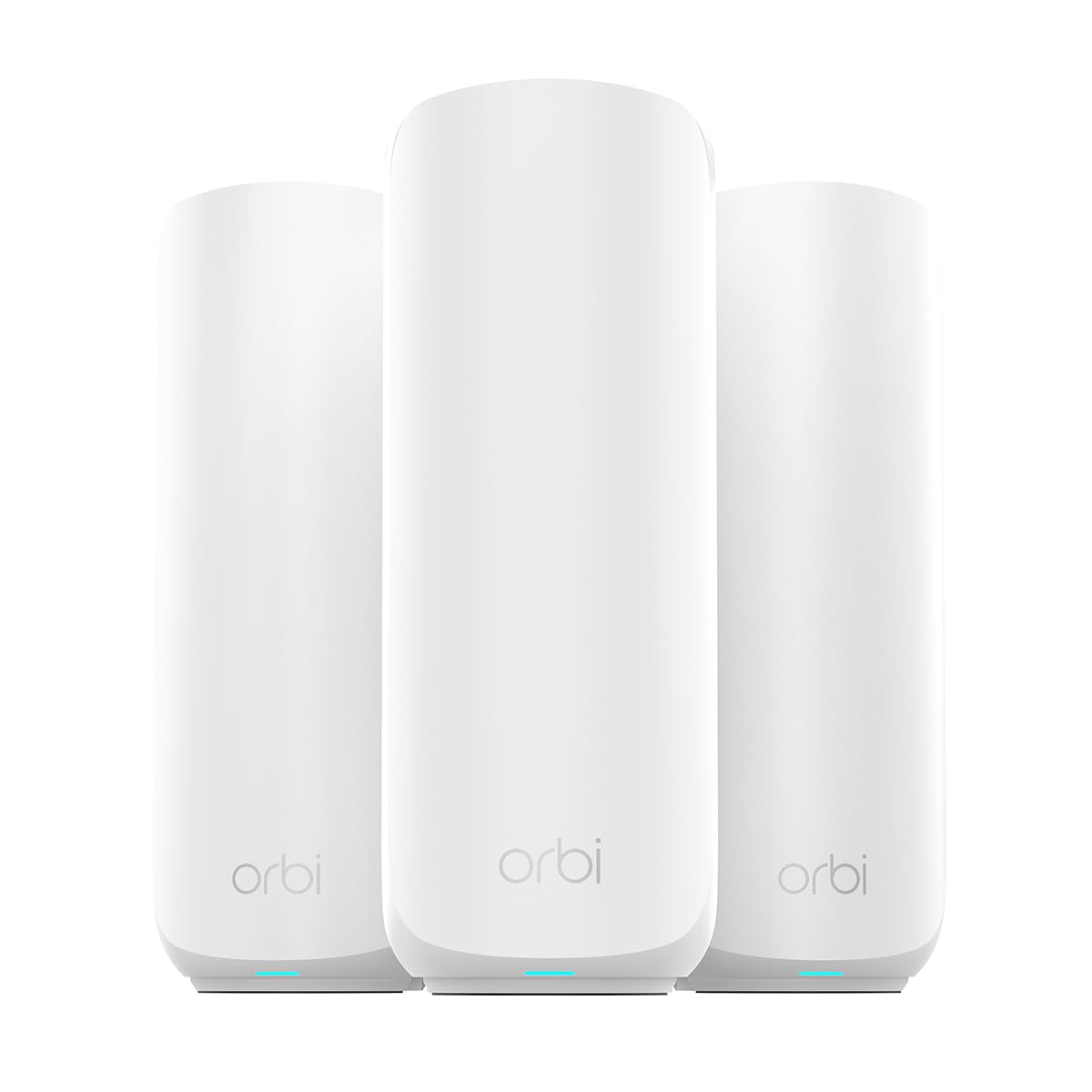 NETGEAR Orbi Mesh WiFi 7 Orbi Serie 370 (RBE373) | Doble Banda WiFi 7 - Router inalámbrico + 2 extensors de Rango, Funciones de Seguridad, 3,6 Gbps, Cubre 360 m2, 70 Dispositivos, BE3600