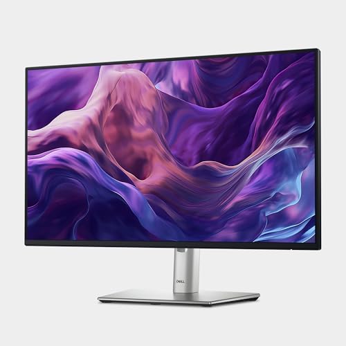 Dell P2425H 24" Full HD (1920x1080) Monitor, 100Hz, IPS, 5ms, 99% sRGB, USB-C, DisplayPort, HDMI, VGA, 4X USB, Negro