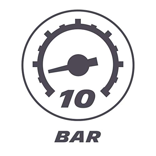 MICHELIN - Compresor de aire MB100/3 - Tanque de 100 litros - Motor de 3 cv - Presión máxima 10 bar - Flujo de aire 250 l/min - 15 m³/h