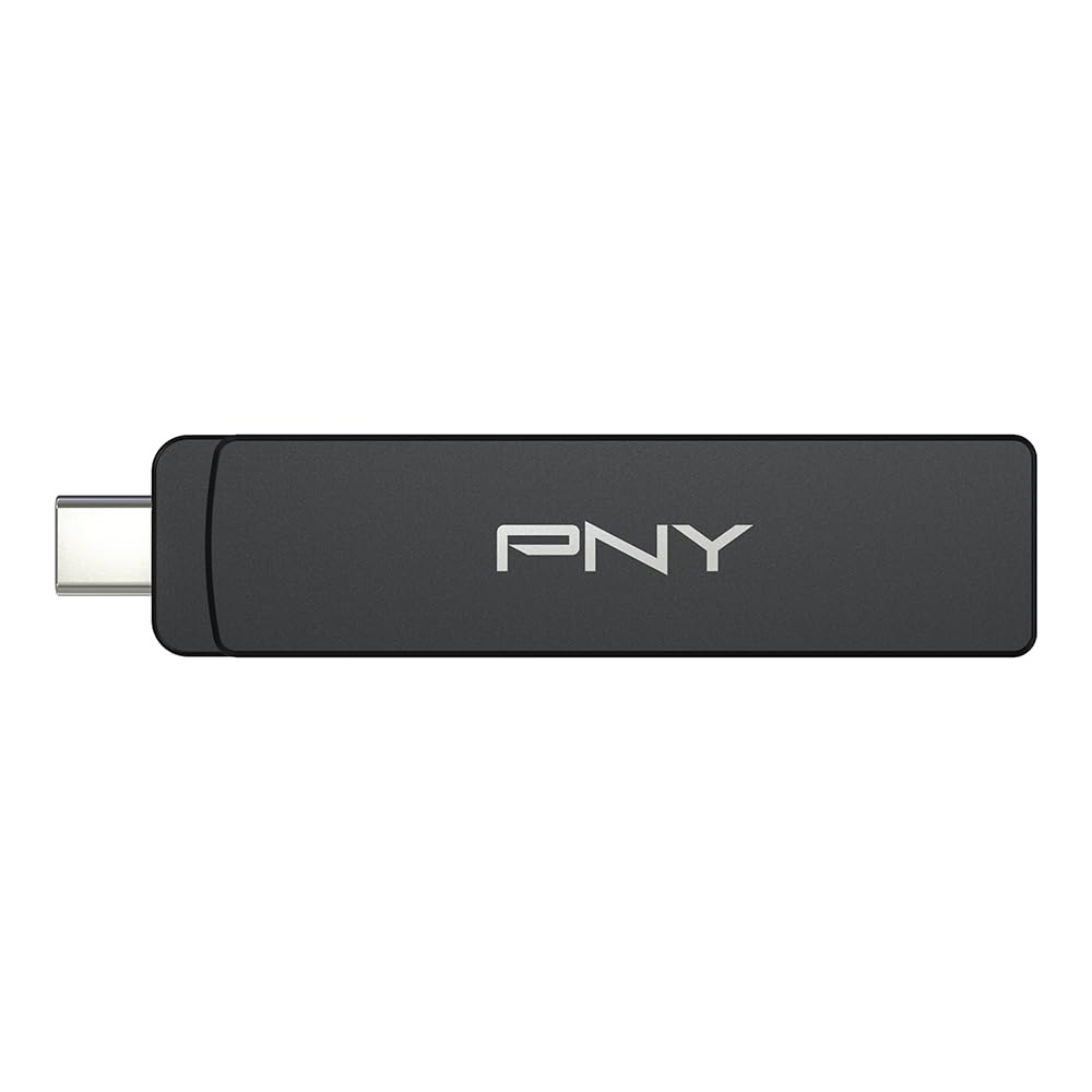 PNY Unidad Flash Duo Link V3 1TB USB 3.2 Gen 2 Tipo-C y Tipo-A OTG, Velocidades de Lectura/Escritura 1000/800MB/s, Almacenamiento móvil Externo Compatible con Smartphones/tabletas/Ordenadores
