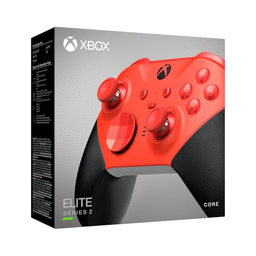 Xbox Wireless Controller Elite Series 2 Red Series X|S, One, Windows 10/11, iOS y Android